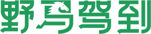野马驾到 Logo
